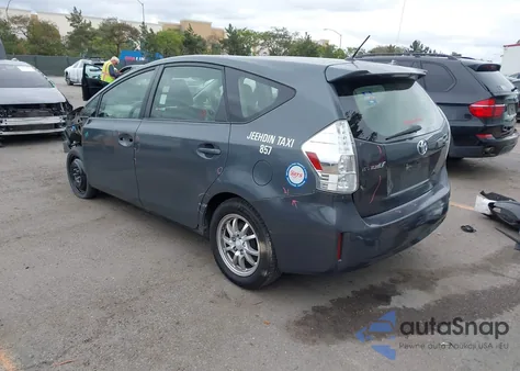 2014 Toyota Prius V Two z USA, uszkodzony, nr VIN JTDZN3EU1EJ002069